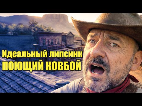 Видео: Я превратил свой портрет в поющего AI-ковбоя и сделал целый клип (идеальный lip sync)