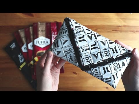 Видео: Сумка-конверт из переработанных кофейных мешков
