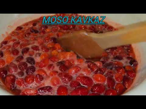 Видео: домашнее варенье из кизила/homemade cornwood jam/mermelada de cornwood casera.