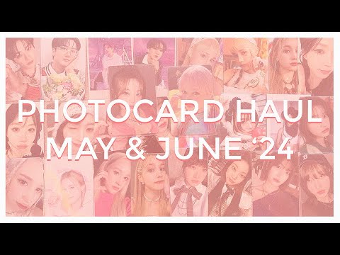 Видео: photocard haul • распаковка карт за май/июнь • billlie, kep1er, nmixx, snsd, ive and stray kids
