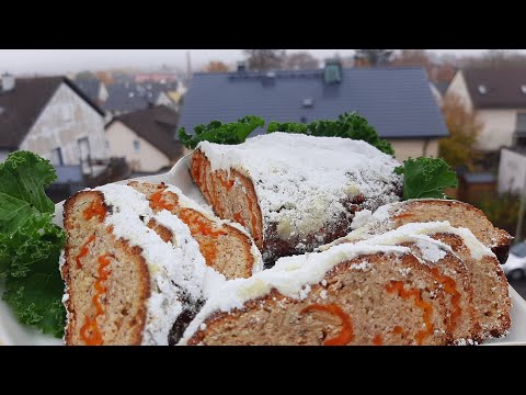 Видео: Самый необычный штоллен. Очень ароматный и вкусный. Пробуем новые рецепты