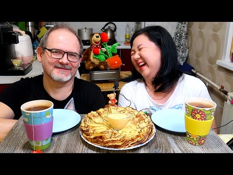 Видео: Мукбанг Лимонные Блины / Mukbang Lemon Pancakes