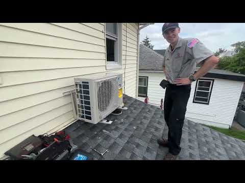 Видео: Как установить систему без воздуховодов! Установка и порядок установки инвертора Daikin R32 без в...