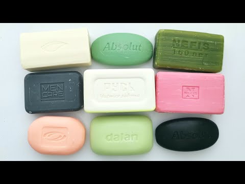 Видео: ASMR cutting soap. Satisfying video. АСМР резка мыла.