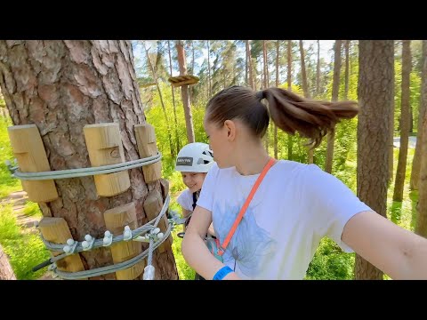 Видео: VLOG Веревочный парк Norway park Барвиха 28-31.05.22