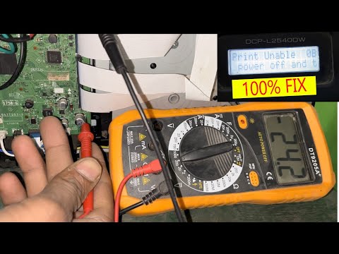 Видео: Ошибка «Печать невозможна» 0B. Исправление 100% для Brother 2540 и всех принтеров