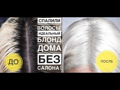 Видео: КАК МНЕ СОЖГЛИ ВОЛОСЫ В САЛОНЕ!  | ОКРАШИВАНИЕ В ПЕПЕЛЬНЫЙ БЛОНД ДОМА ПРОФ КРАСКАМИ SUBTIL BLOND!