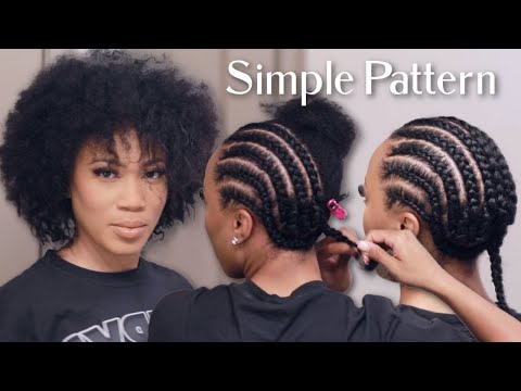 Видео: Узор косы «Коса вниз» для париков и вязания крючком