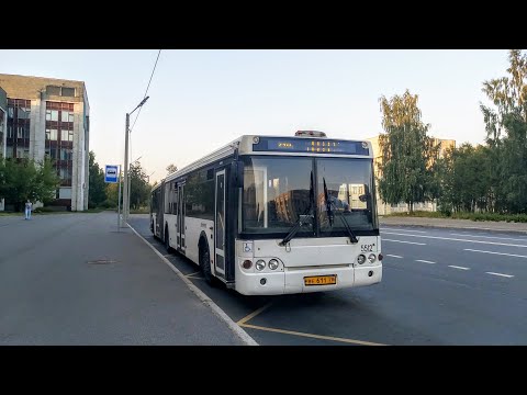 Видео: Автобус, маршрут №210 ЛиАЗ-6213.20 б.5512 (инф. Виктор Трещёв) (27.08.2022) Петергоф/Санкт-Петербург