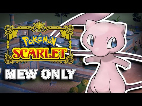 Видео: Pokemon Scarlet, но только с MEW?