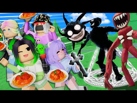 Видео: УТАЩИЛИ ЕДУ У ДВЕРНЫХ МОНСТРОВ! Roblox Hungry DOORS