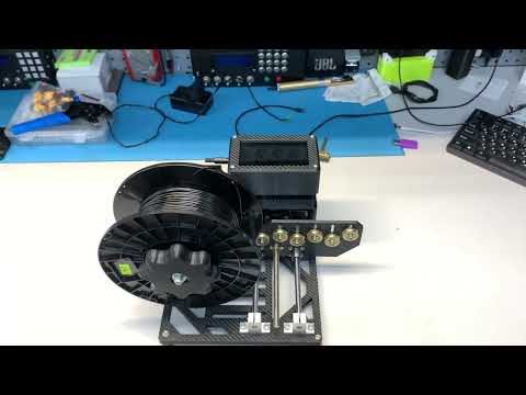 Видео: Перемотчик филамента\Filament spool winder