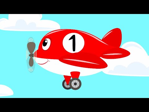 Видео: КОТЭ ТВ ✈️ Десять самолётиков ✈️ Веселая песня мультфильм про самолетик для детей