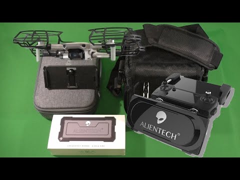 Видео: Обзор аксессуаров дрона DJI Mavic Mini accessories ALIENTECH DUO ANTENNA RANGE EXTENDER extreme test