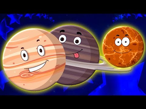 Видео: планеты песня | узнать планеты | детские стишки | Kids Rhymes | Planets Songs