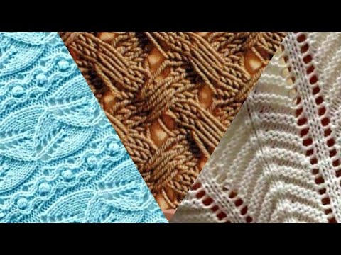 Видео: Вязание:🔎11🔍оригинальные узоры для вязания. Knitting: patterns with original knitting patterns.