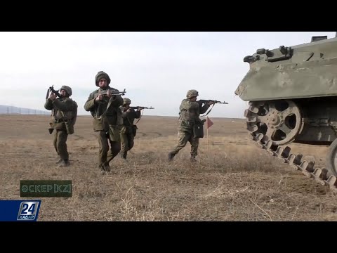 Видео: На полигоне «Айша-биби» прошли боевые стрельбы | Әскер KZ