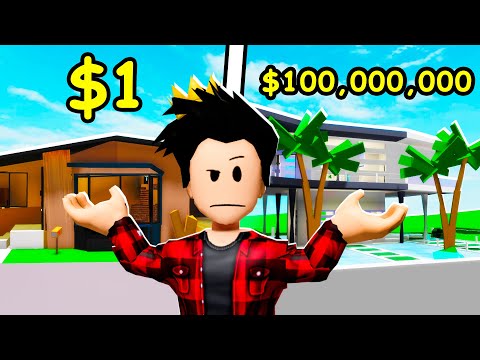 Видео: ДОМ за $1 vs ДОМ за $100.000.000.. (BROOKHAVEN RP)