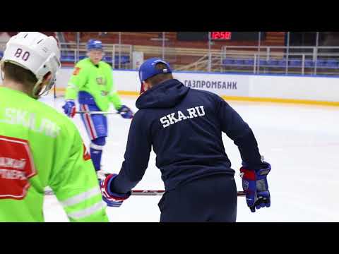 Видео: Мастер-класс для тренеров по хоккею  С.В. Якимовича «Основы силового катания».