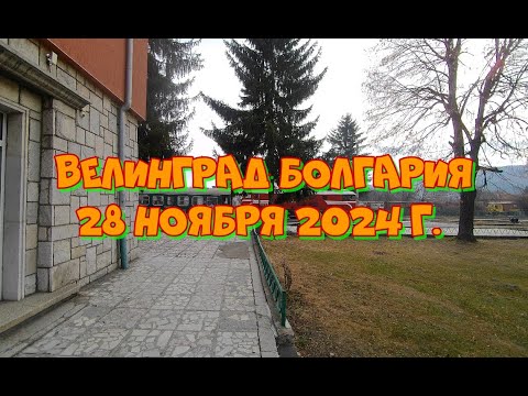 Видео: Велинград 28 ноября 2024 г.