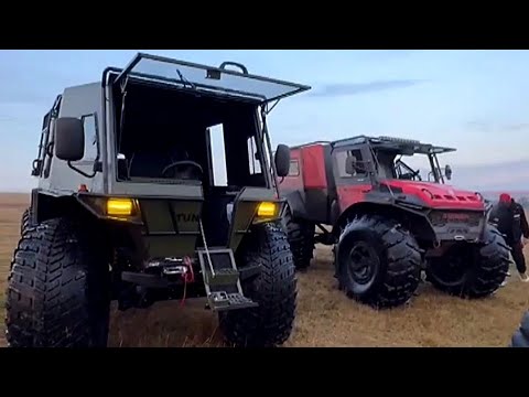 Видео: Тест сразу двух вездеходов 