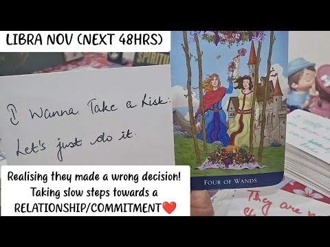 Видео: ВЕСЫ! «ПРЕВРАЩАЮТ ИХ СТРАХИ/СОМНЕНИЯ В ПЛАНИРОВАНИЕ❤️ ОНИ ГОТОВЫ ОСЕДЛИТЬСЯ😲» НОЯБРЬ #tarot #love...