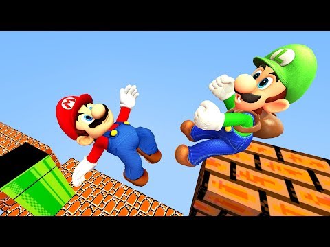 Видео: Super Mario: Рэгдолл Прыжки и Падения [GMOD] - Серия 29