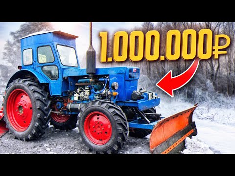 Видео: ВЛОЖИЛ 750тыс в трактор Т40АМ / Обзор на ЛЕГЕНДАРНЫЙ КОНСТРУКТОР т-40ам