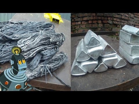Видео: Плавка алюминия(8)Обзор печи,новая форма.