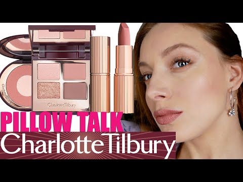 Видео: Макияж с CHARLOTTE TILBURY PILLOW TALK 💖Все лицо одним брендом