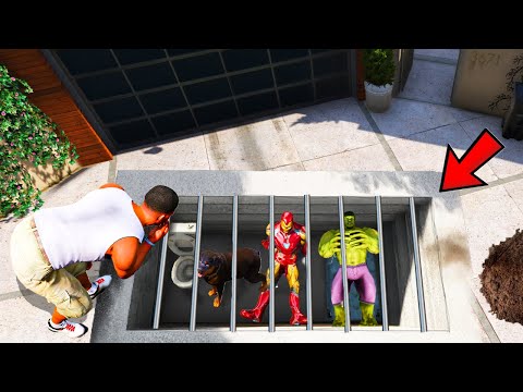 Видео: ФРАНКЛИН ДОСТАРЫН ҚҰПИЯ ТҮРМЕДЕН ТАПТЫ (GTA V)