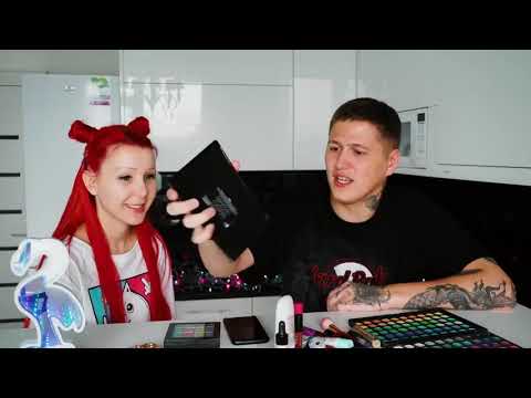 Видео: Макияж Челендж  Makeup challenge/Настя Шпагина.Перезалив