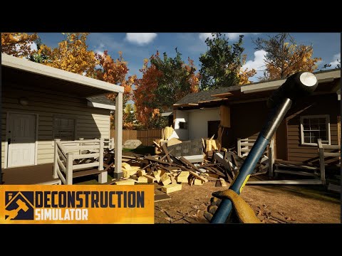 Видео: Deconstruction Simulator. Сносим дома🔔Прохождение # 2🔔