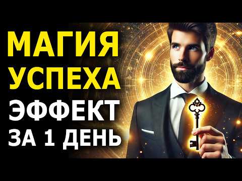 Видео: ⚡️ Действует Сразу: Активация Удачи и Успеха – Сильная Аффирмация Удачи