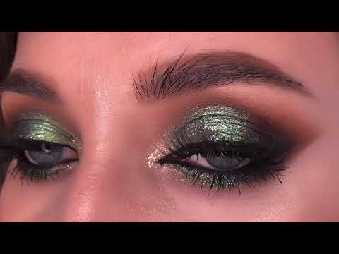 Видео: Зелёный  Смоки Айс/ GREEN SMOKY EYES