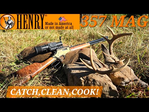 Видео: Охота на оленей 357 Magnum с прицелом DNT Scope Cam! (Поймай, почисти, приготовь)