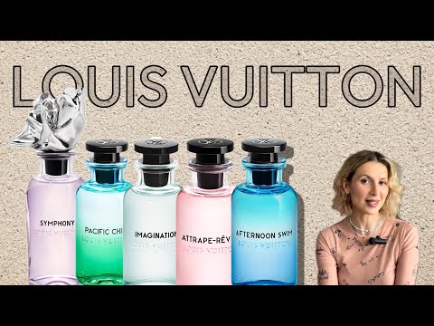 Видео: Обзор ароматов LOUIS VUITTON Symphony, Pacific Chill, Imagination, Afternoon Swim, Attrape-Reves