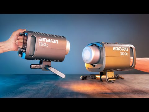 Видео: Amaran 150c и 300c // Красочное кинематографическое освещение