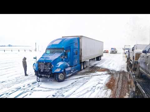 Видео: Зима НА ФУРЕ - это СТРАШНО. США