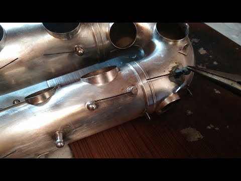 Видео: Как Припаять Стойку Для Саксофона