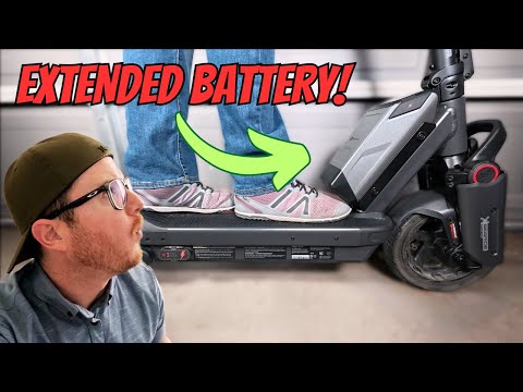 Видео: Долгожданный внешний аккумулятор Segway для Ninebot Max G3 наконец-то появился!