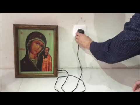 Видео: Светящиеся иконы