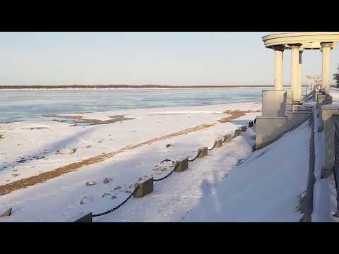 Видео: На Амуре начался ледостав. 8 ноября 2025 г.
