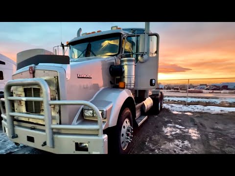 Видео: 149. Сел на подменный трак. Kenworth T800,  Альберта, Канада 2025
