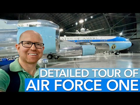 Видео: Подробный обзор самолета Air Force One имени Джона Кеннеди — SAM 26000