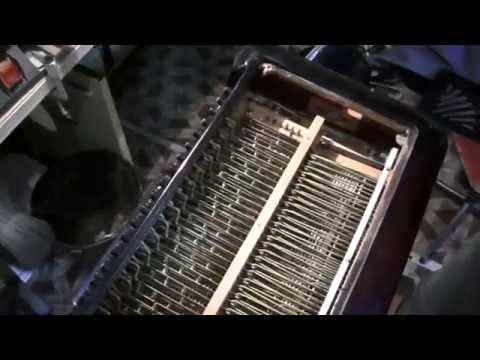 Видео: модернизация левой механики баяна "Юпитер"