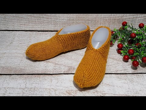 Видео: Мягкие, теплые и очень простые тапочки следочки за один вечер/ Подробный МК