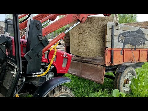 Видео: Отправляемся ЗА БЕТОННЫМ КОЛЬЦОМ! | МТЗ 320.4