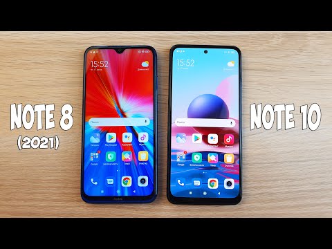 Видео: XIAOMI REDMI NOTE 8 (2021) VS REDMI NOTE 10 - ЧТО ЛУЧШЕ? ПОЛНОЕ СРАВНЕНИЕ!
