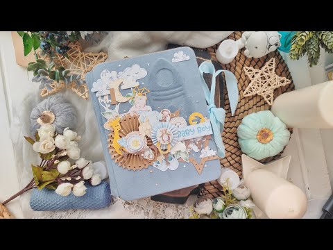 Видео: Детский альбом для мальчика. Мастер-класс